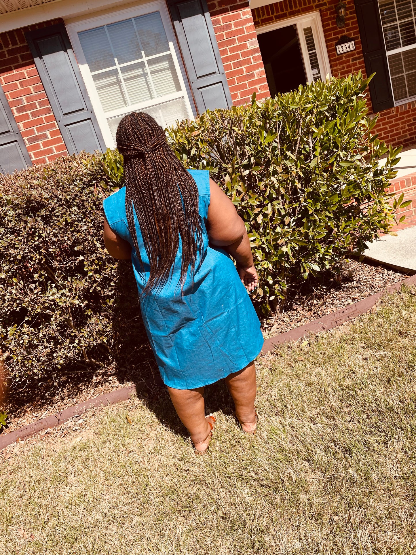 Waves (Plus) Dress