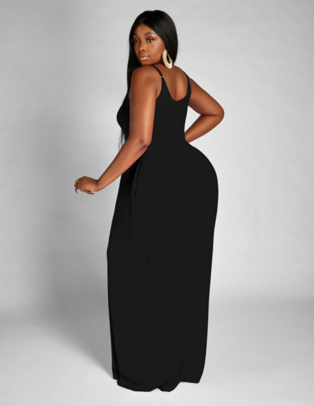 Long black Maxi dress